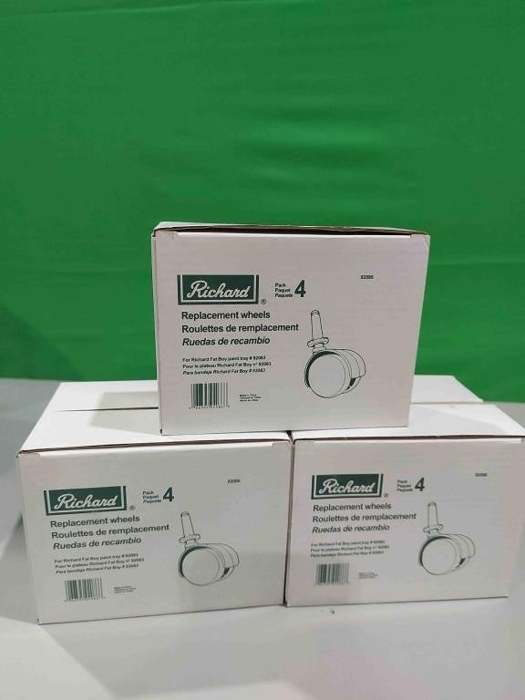 Richard 92086 Roller Wheel 4 Set
