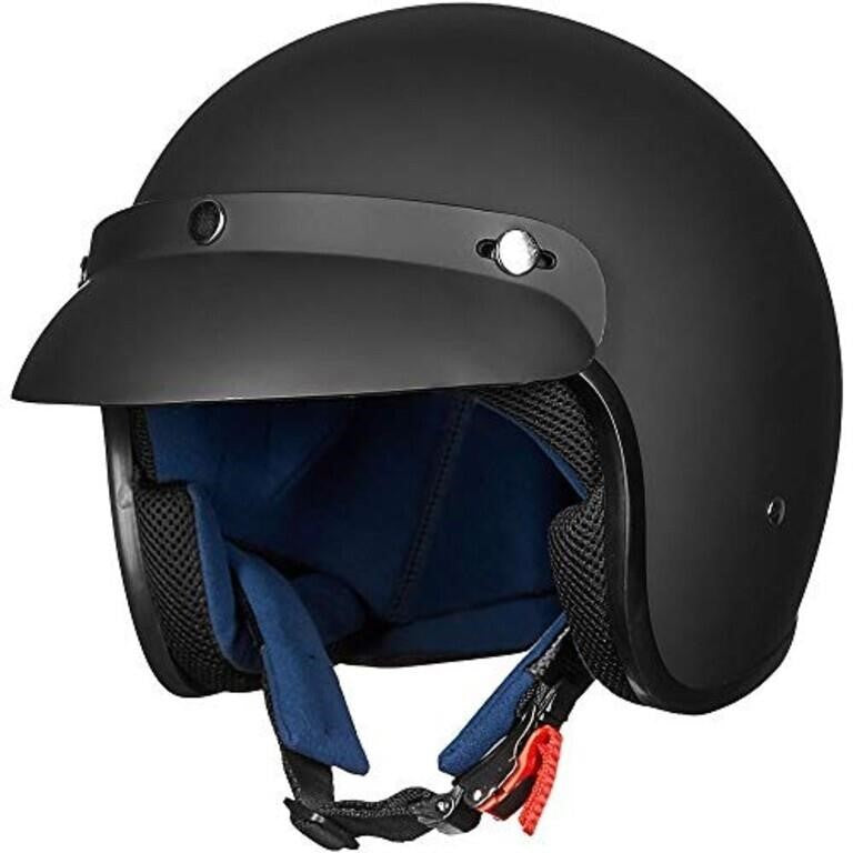 Open Face Motorcycle Helmet Model 207, Ma