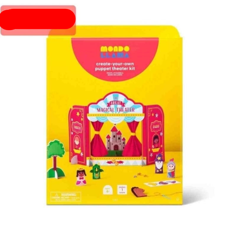 Mondo Llama Create Your Own Puppet