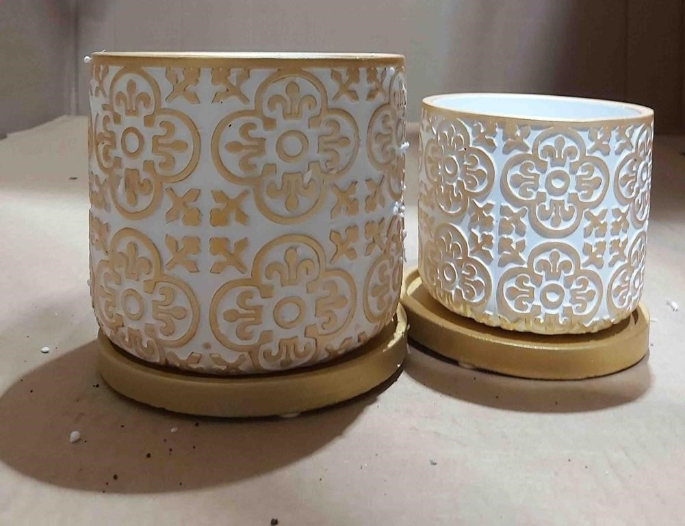 Ceramic Planters for Indoor Plants, 6/4.7 Inch