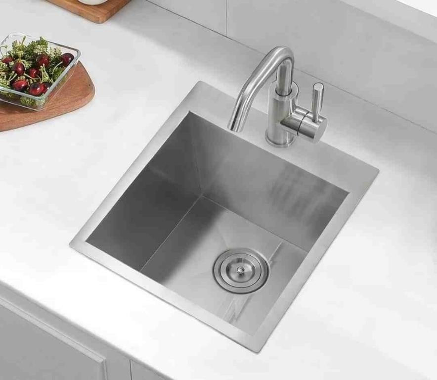 18" Drop in Stainless Steel Kitchen Bar