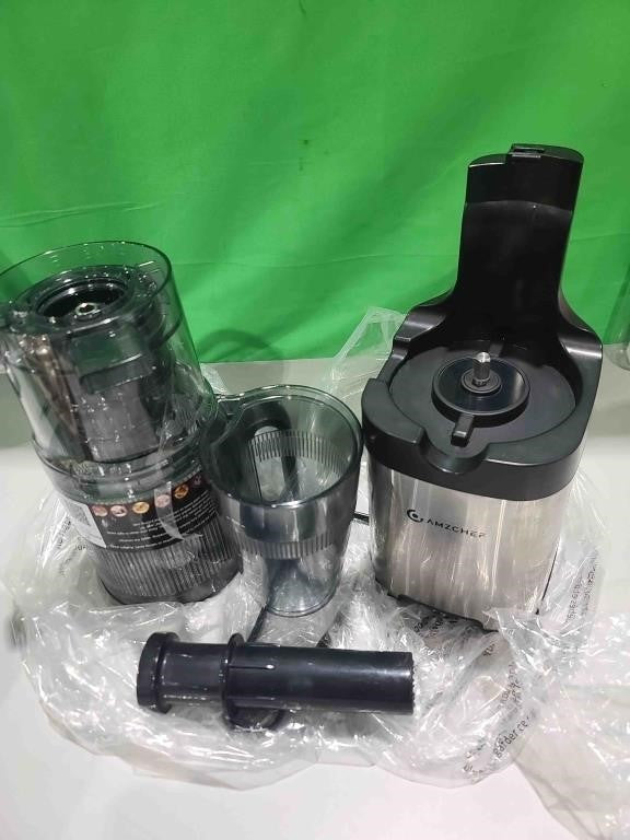 AMZCHEF Juicer Machine, Cold Press Juicer
