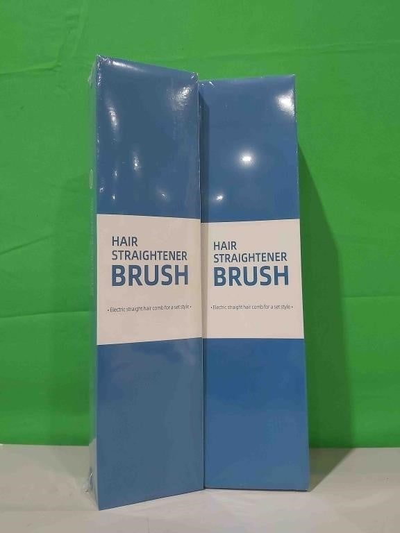 Hair straightener brush-hair brush