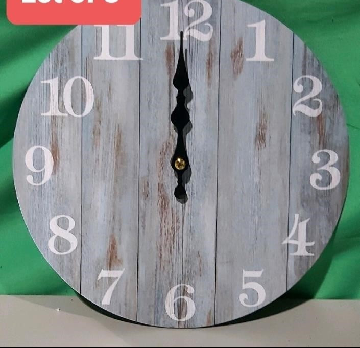 1st owned Wall Clock - 10 Inch Silent Non-Tick