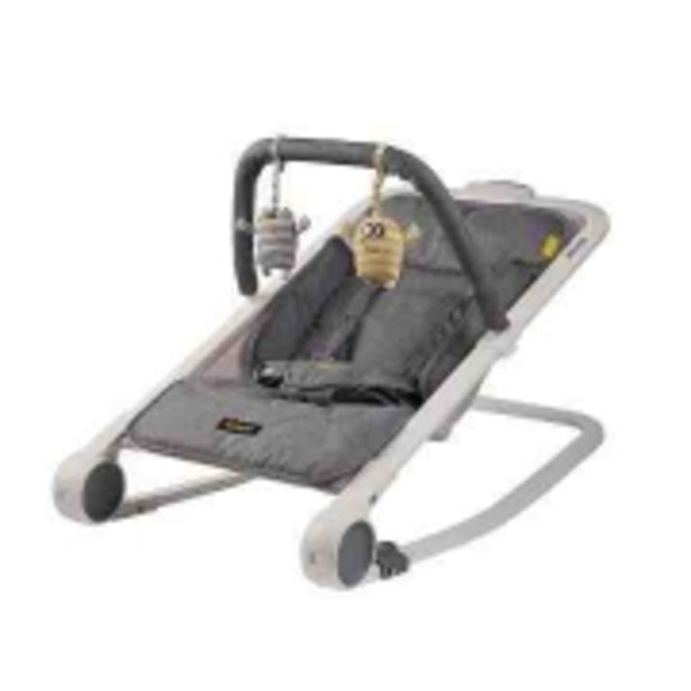 Bababing Rockout 2 Bouncer Grey Twill BB50-002