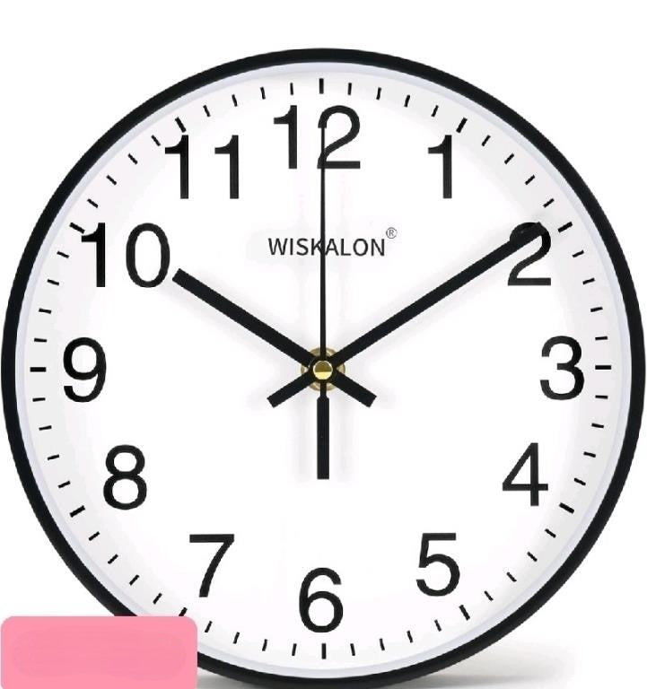 8 inch Wall Clock,Silent Non