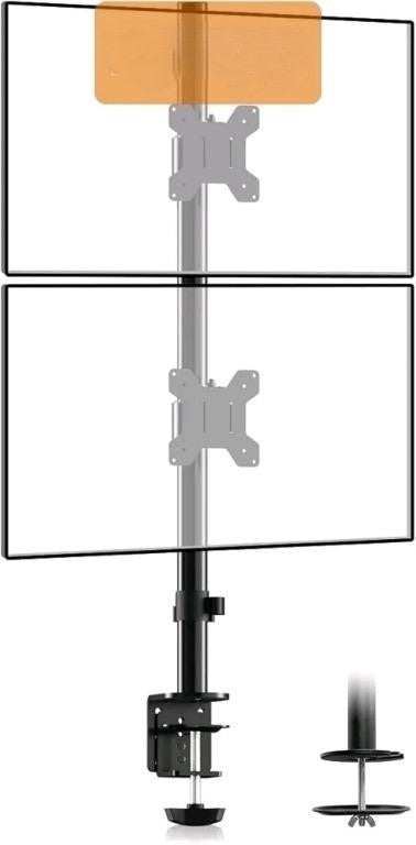 Suptek Dual LED LCD Monitor Stand up