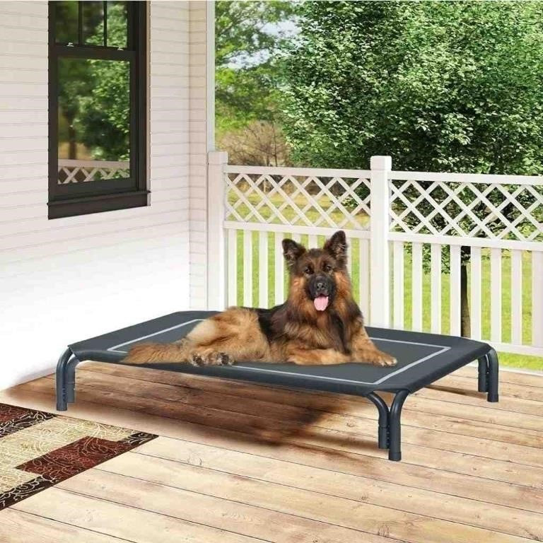 New Dopedio Elevated Outdoor Dog Bed, Raised Dog C