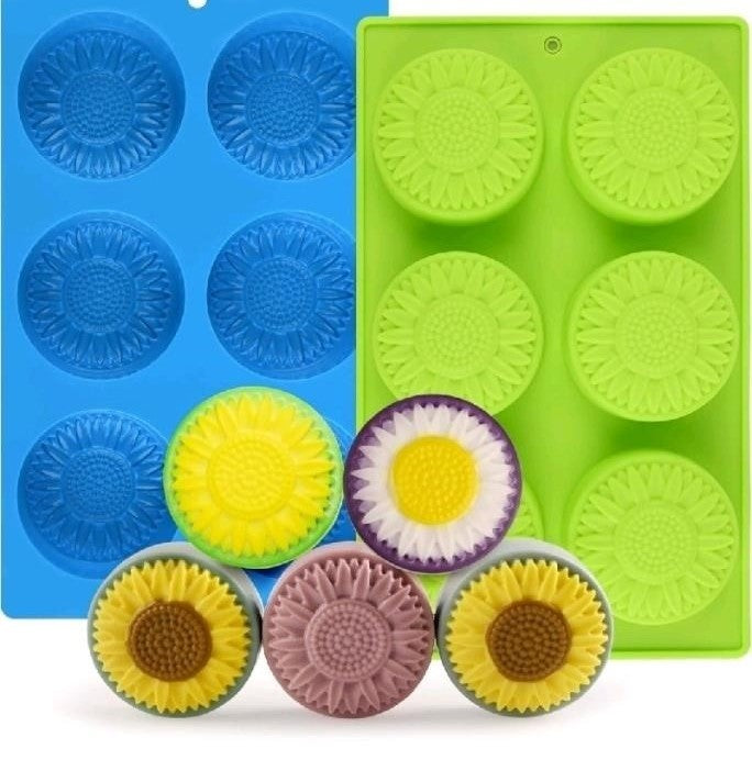 Round Sunflower Daisy Flower Si