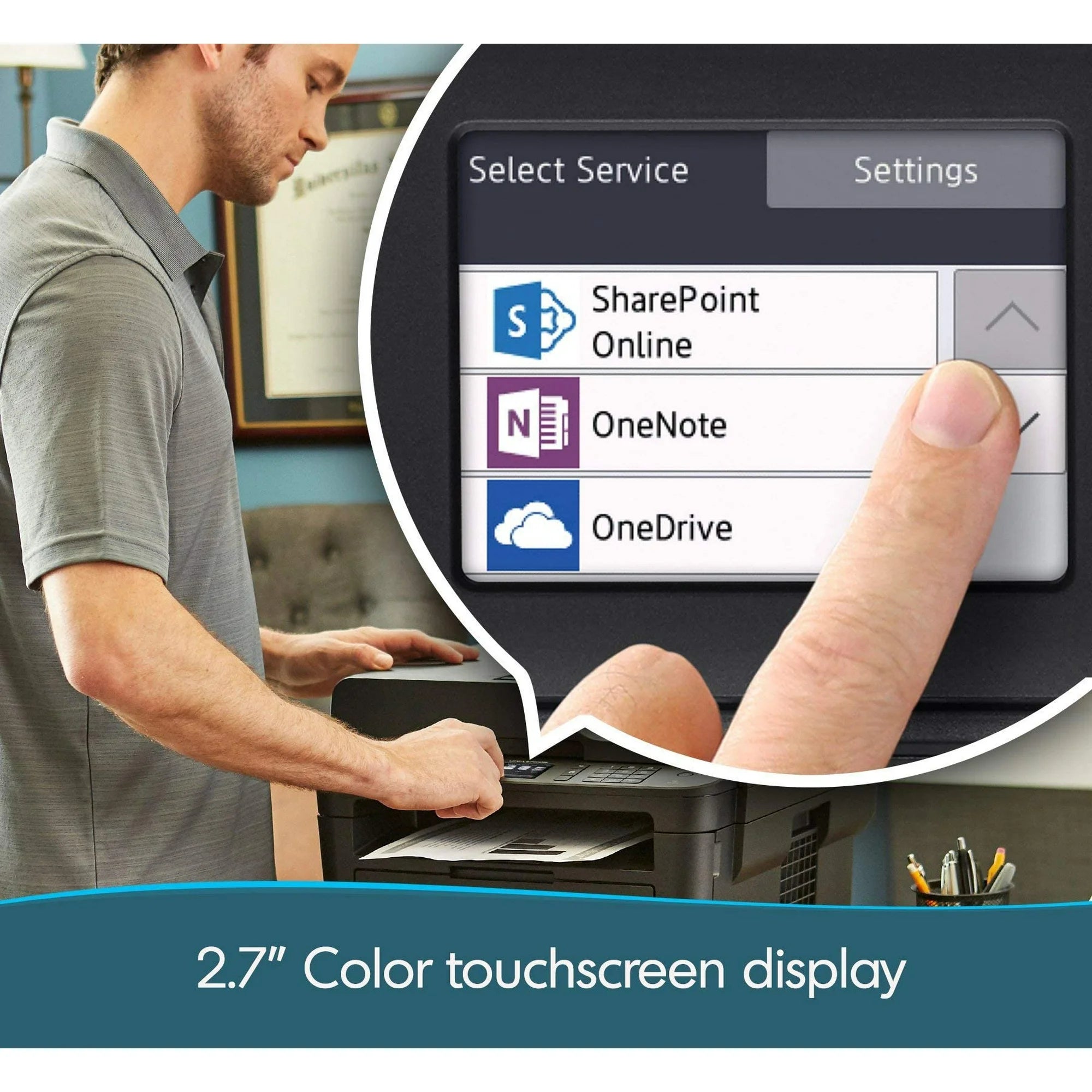 Printer Brother MFC-L2750DW Monochrome Laser All-in-One