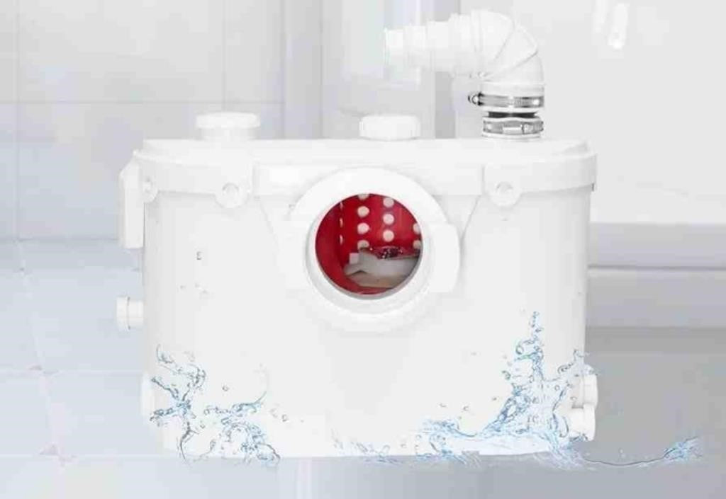 Flodream 500Watt Macerator Pump for Basement U