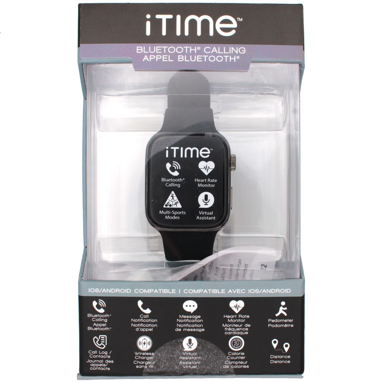 iTIME Smartwatch – Stay Connected, Stay Active