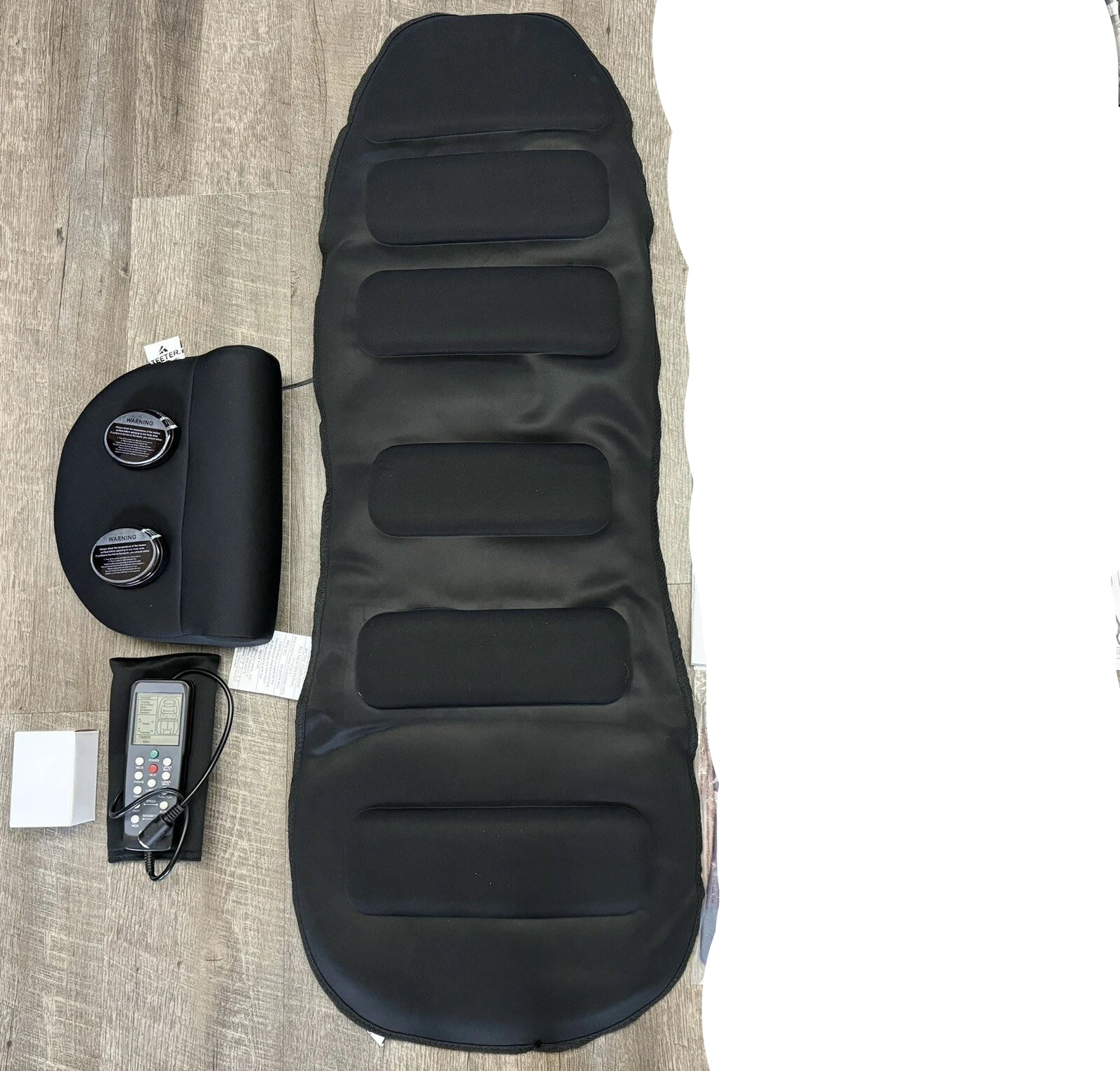 EasePAL Teeter Hang Ups Heat & Vibration Comfort Cushion + Remote Control E-1425