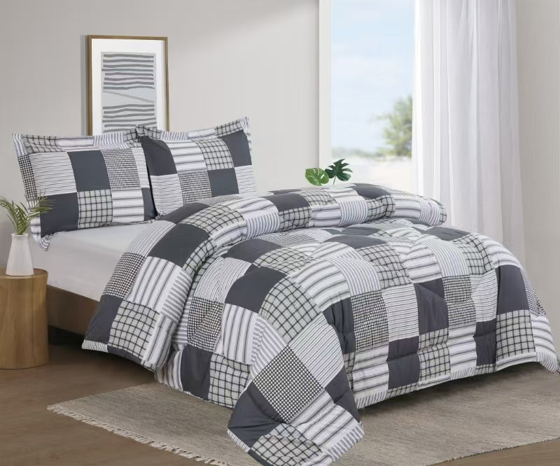 Printed Comforter Set Queen