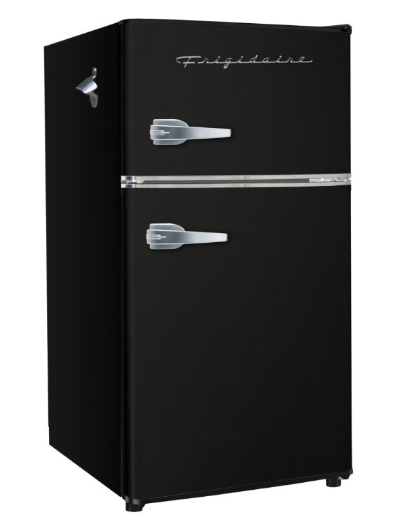 Frigidaire EFR840 Retro Mini Fridge, 3.2 Cu Ft, Black