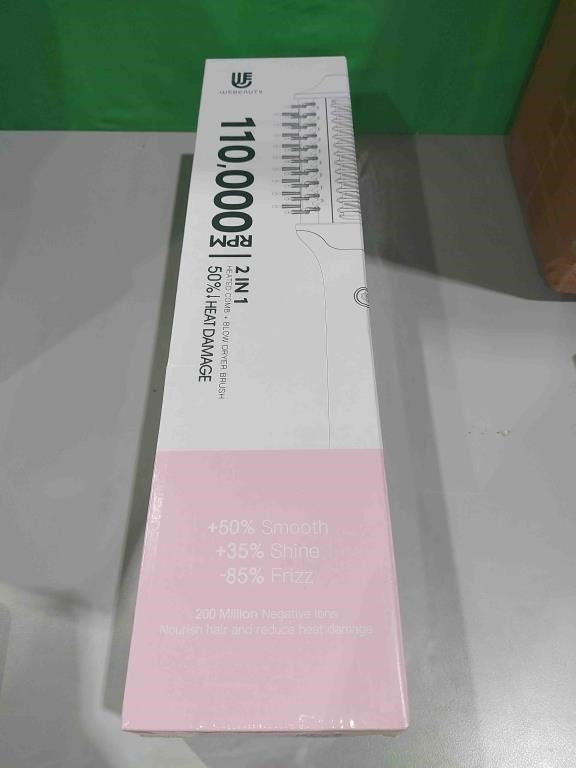 Webeauty Blow Dryer Brush Hair Straightener: High Speed Hot Air Styler 110,000 RPM