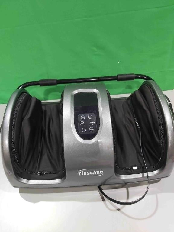TISSCARE Shiatsu Foot Massager with Heat, (Gray)