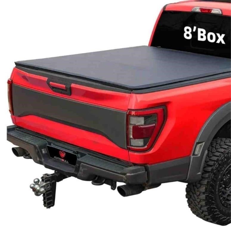 Soft Roll-up tonneau Cover Compatible with 2010-2025 Chevy Silverado & GMC Sierra