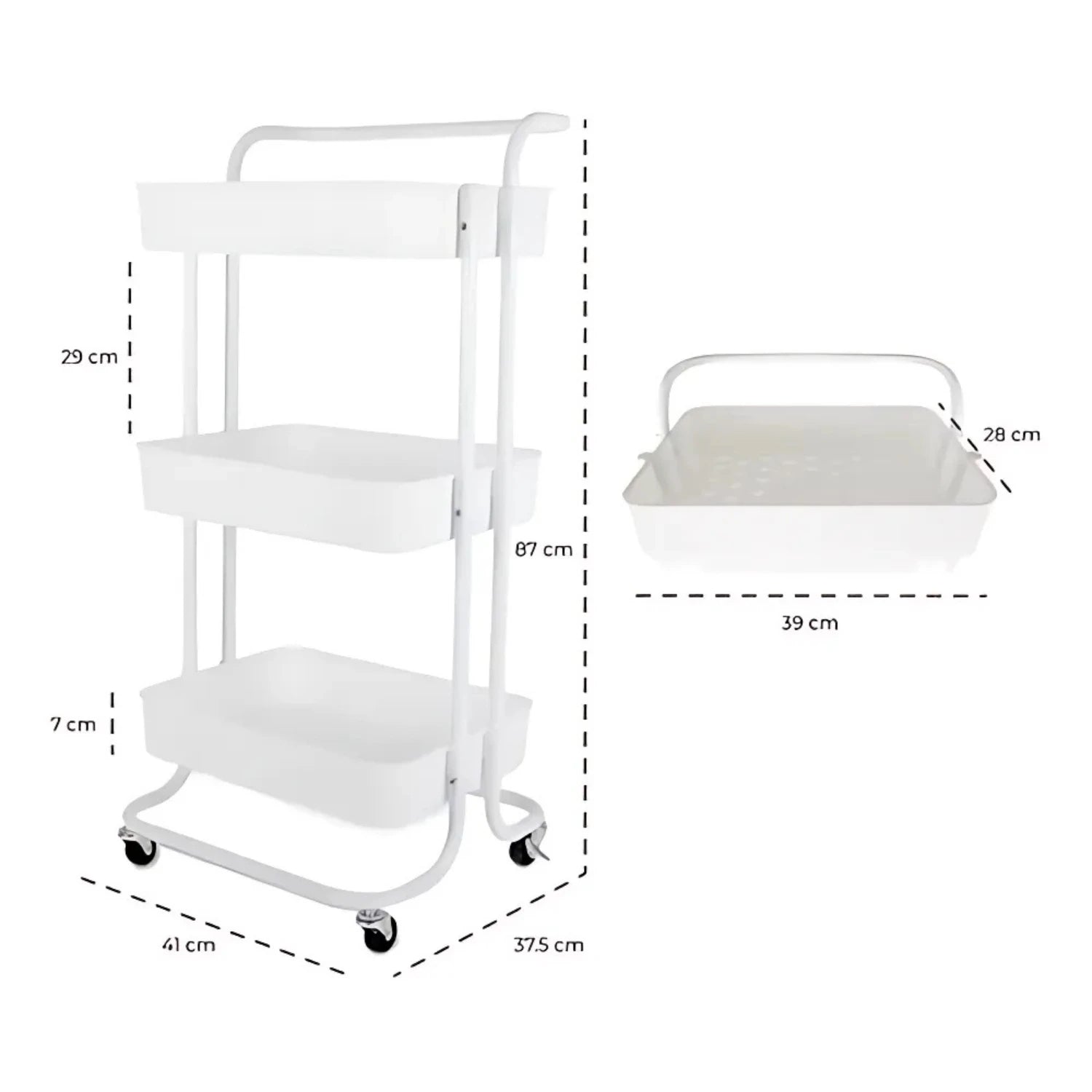 Organizer Cart 3-Tier