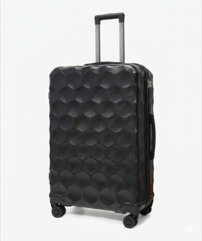 Aklsvion 28" Suitcase with 360 Degree Wheel Spinner, 1PC BLACK
