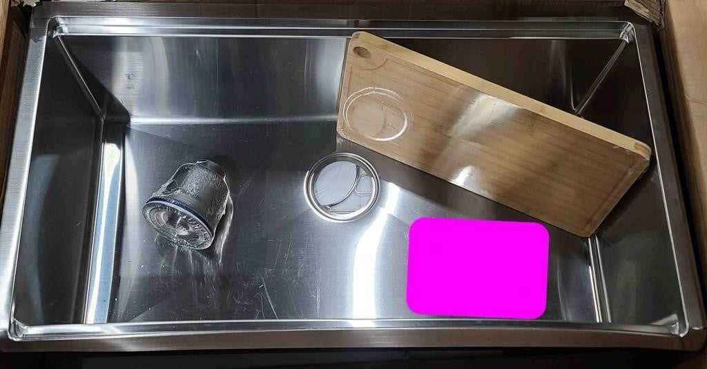 Homikit Undermount Kitchen Sink, 33x19 Inch