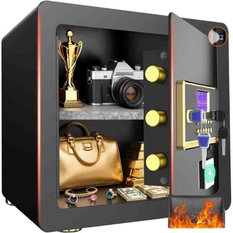 SYSENFO 2.5 Cuft Safe Box, BLACK