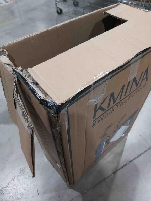 KMINA Walkers for Seniors with Seat, Aluminum, Folding, Black