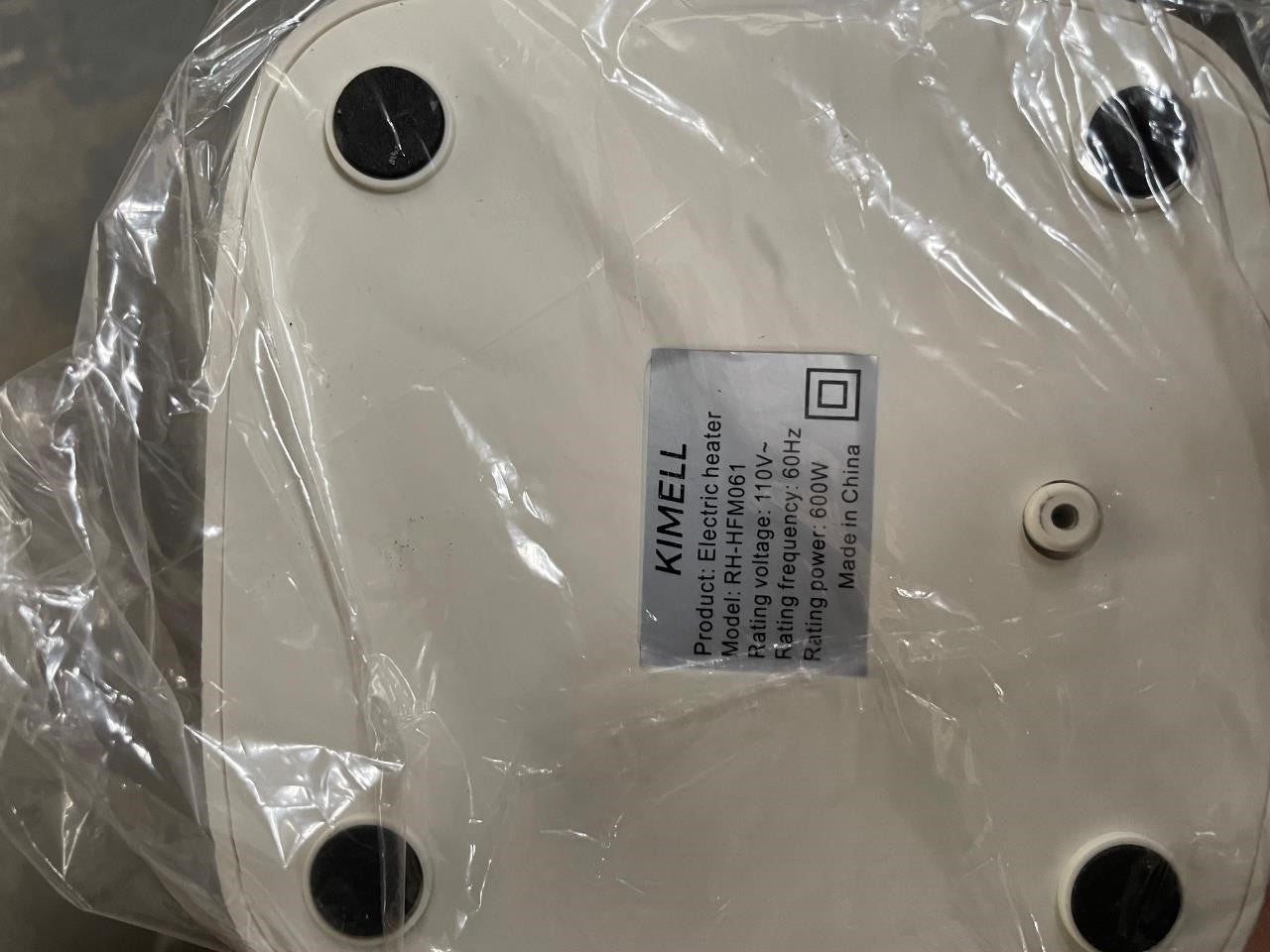 Portable 600W Space Heater CY31021