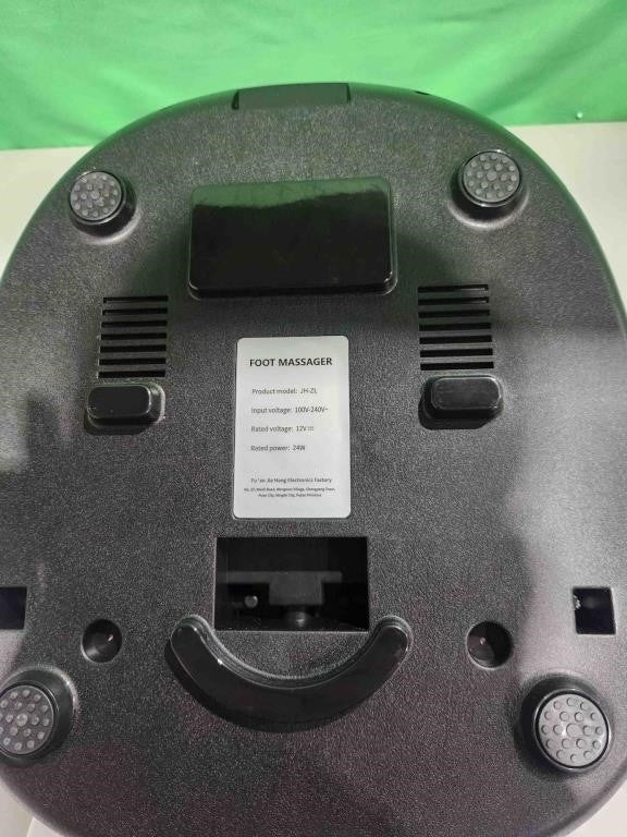 IKristin Shiatsu Foot Massager Machine, JH-ZL, Black.