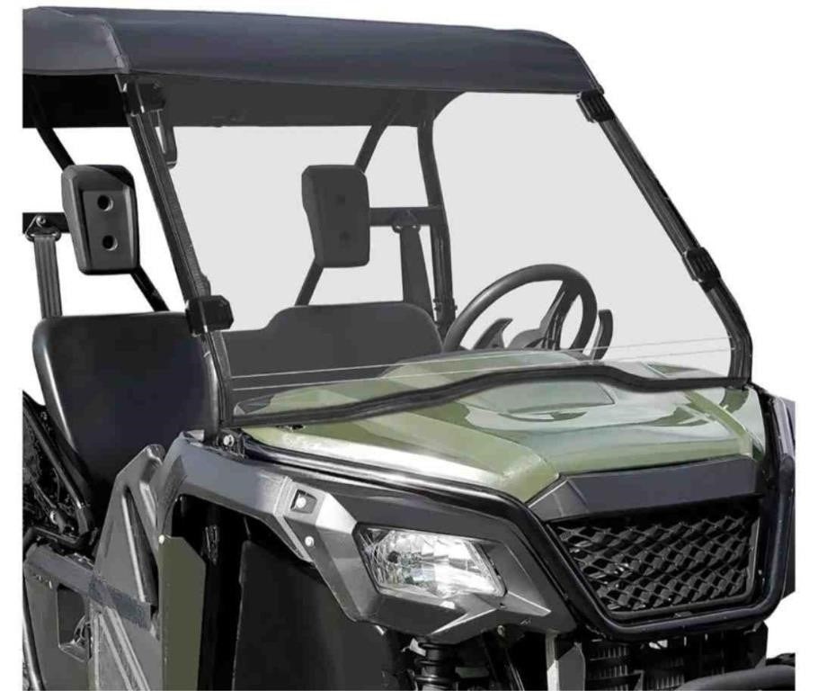 StarknightMT Pioneer Front Windshield, Compatible 2015- 2023 Pioneer 500/ Pioneer 520 2021- 2026