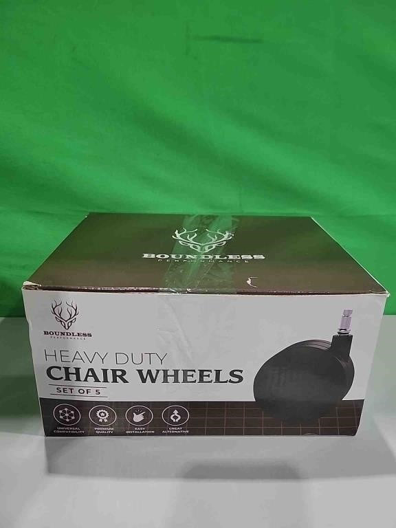 Boundless Performance Heavy Duty Chair Wheels Set of 5