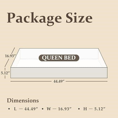 Queen Bed Frame with Headboard EM43154