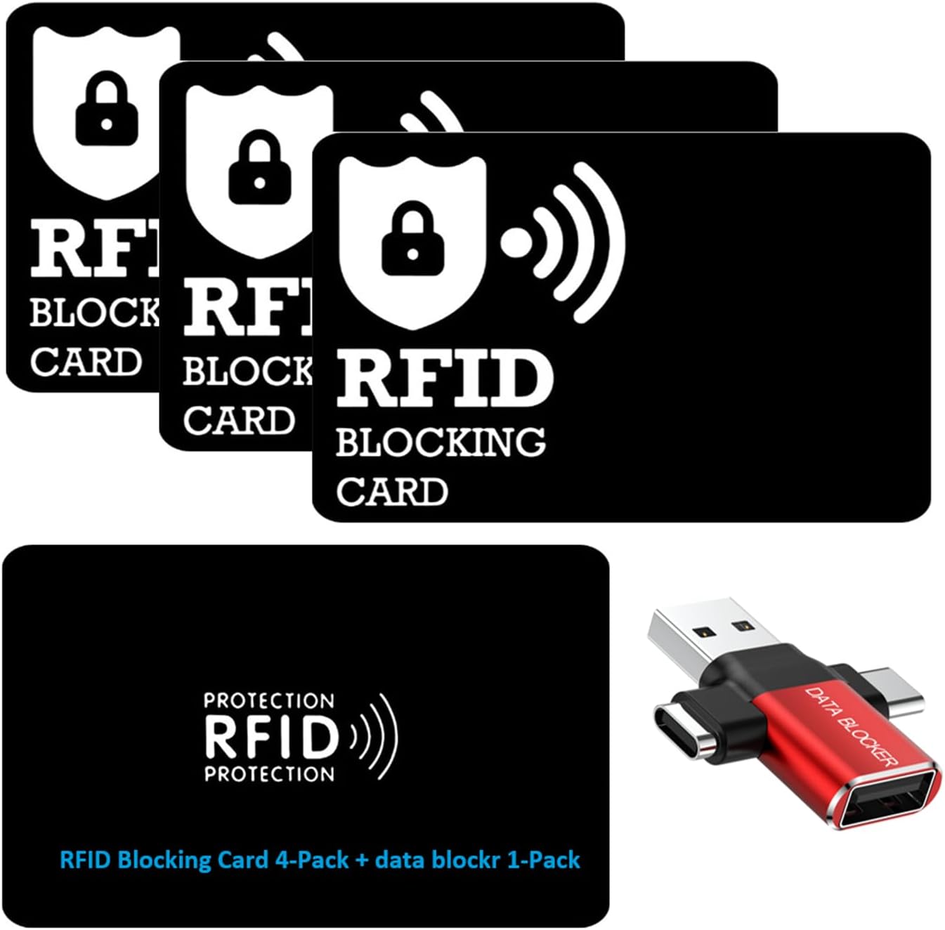 BUISAMG RFID Blocking Card, Credit Card Protector,