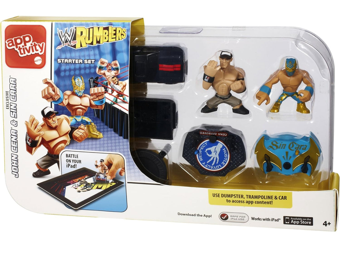 WWE MATTEL Rumblers Apptivity Starter Pack Assortment