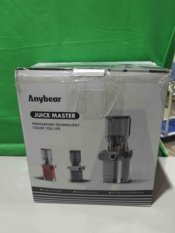 Anybear Cold Press Juicer, 200W Slow Mast