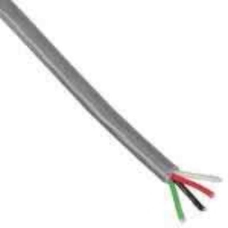 Econowire CABLE 4COND 22AWG GRAY 1000'