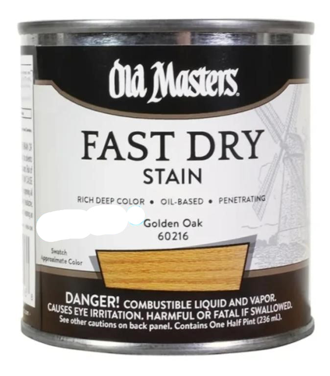 Old Masters FAST DRY Stain, C60216 Golden Oak