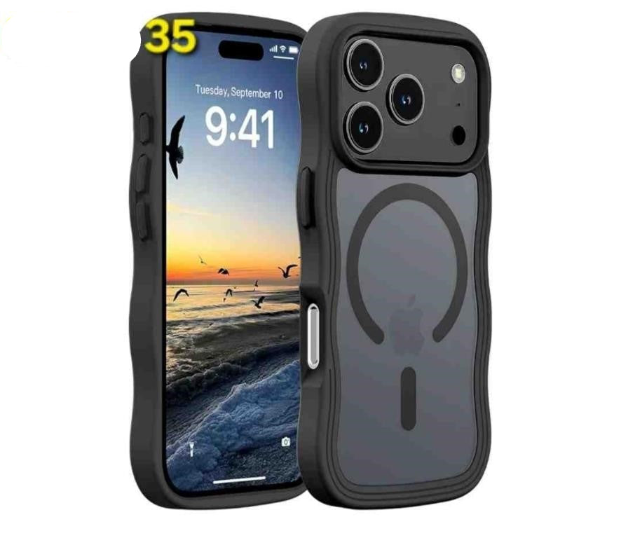 Hualele for iPhone 17 Pro Max Case, BLACK