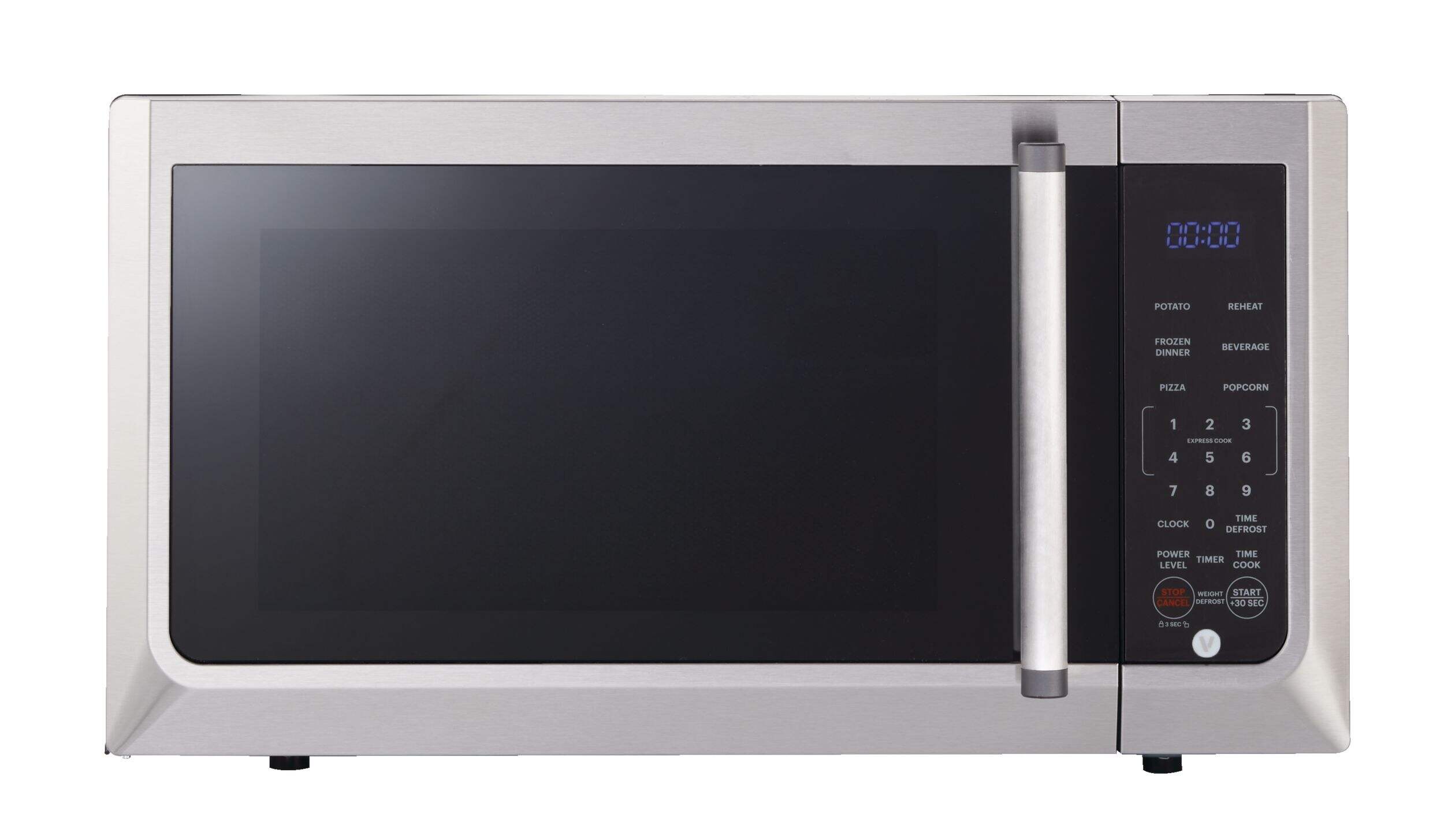 Vida By Paderno Microwave, Stainless Steel, 1.1-cu-ft,