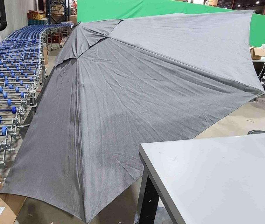 Outdoor Patio Umbrella with Tilt and Crank 8 Steel