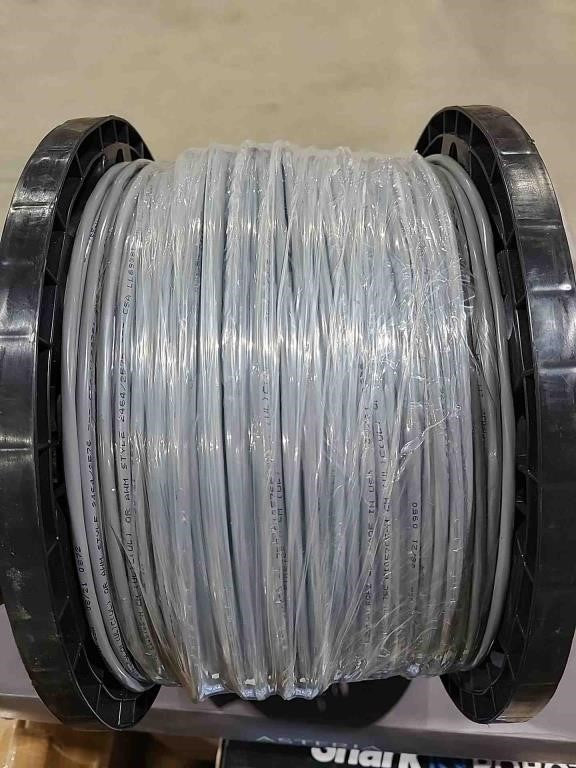Econowire CABLE 4COND 22AWG GRAY 1000'