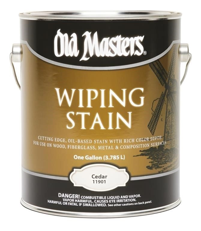 Old Masters Wiping Stain C11901 CEDAR-CEDRE