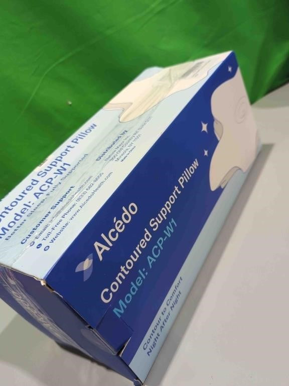 Alcedo Cervical Pillow for Cozy Sleep and Neck Pain