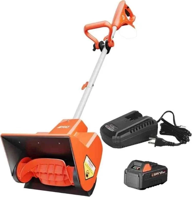 Aivolt Cordless Snow Shovel, 24V, 13-Inch