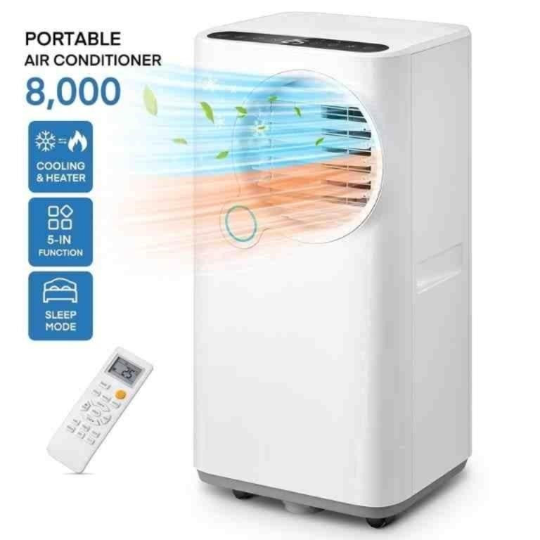 FOHERE 8000 BTU Portable Air Conditioner