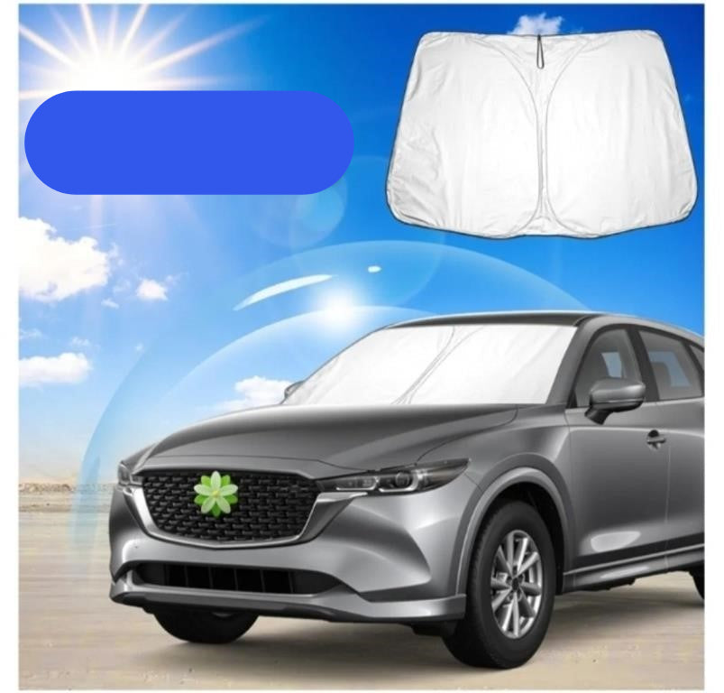 Hugeek Windshield Sun Shade Compatible for Mazda