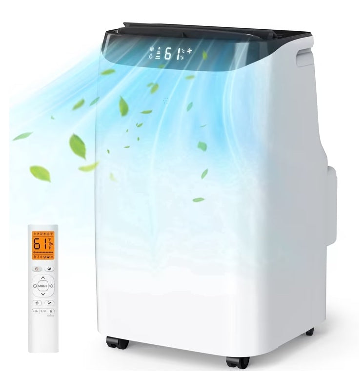 Portable Air Conditioner for Room up to 500 Sq. Ft., 3-in-1, 12,000 BTU