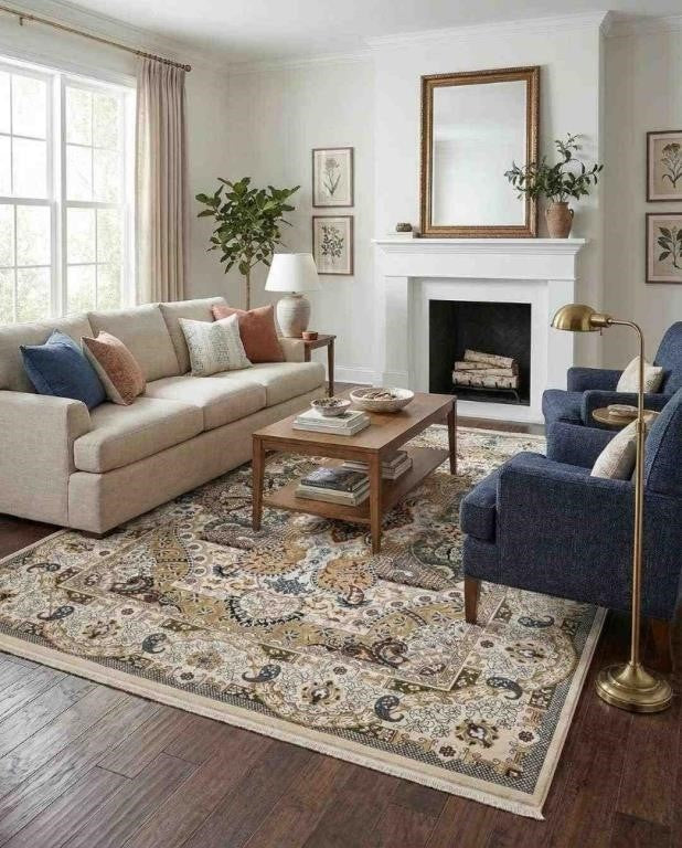 10’x14’ Nain Design Area Rug T-1608 Naij Collection