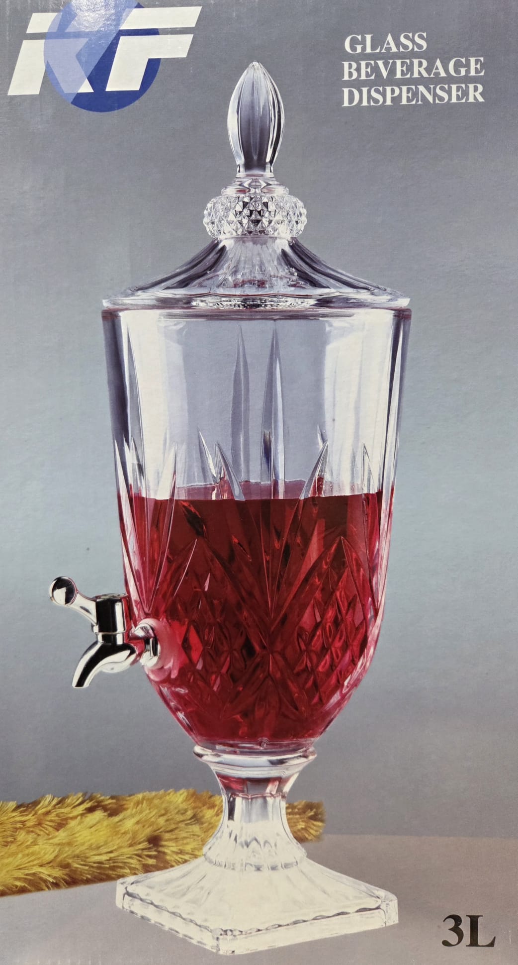 BEER TOWER DISPENSER 3L GLASS