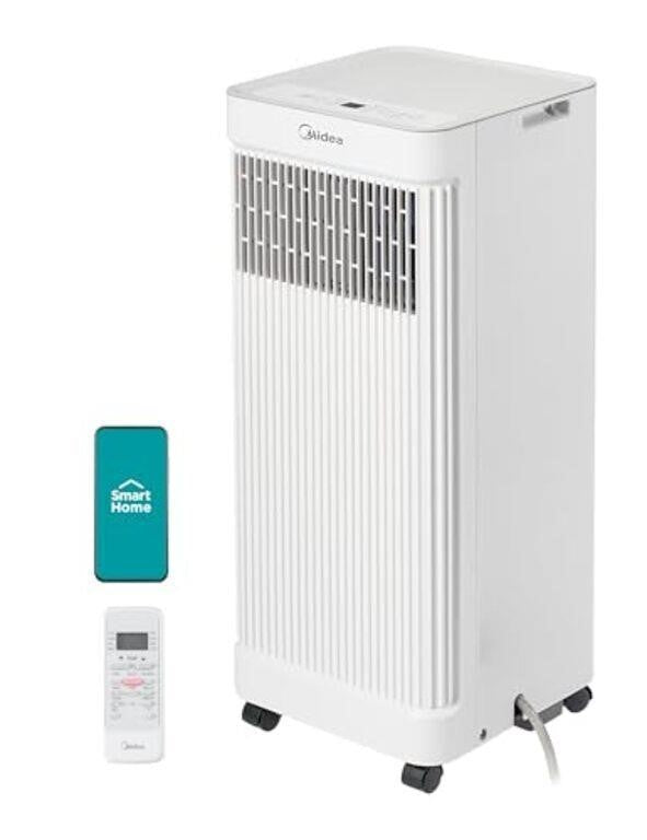 Midea MAP10S1XWT-A Air Conditioner, 14,000 BTU-Smart, Grey